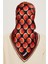 Geometrik Desenli Twill Saf İpek Eşarp 9219D 09 4