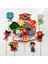 Kaplan Daniel Temalı Kız Erkek Çocuk Kişiye Özel Doğum Günü 3D Pasta Cupcake Süsü Seti (24 x 20 cm ) 1