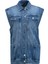 Denim Yelek 24Kd3414 Açık Mavi 5