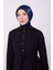 Beli Tünelli Asimetrik Tunik 23K4707 Siyah 4