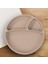 Silikon Tabak Vakum Tabanlı Porsiyon - Bubble Beige 2