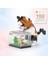 Yeni Sevimli Hayvanlar Aslan Corgi Yunus Hamster Tavşan Köpek Kedileri Balık Tankları Yapı Taşları Kiti Tuğlalar Model Oyuncak Children 160PCS (Yurt Dışından) 1