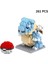 Bloklar Küçük Çizgi Film Mini Yapı Blok Pikachu Charizard Eevee Mewtwo Anime Montaj Eylemi Pokemon Model Bebek ı 8052/BEDEN Kutu Yok (Yurt Dışından) 1