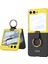Samsung Galaxy Z Flip6 5g Manyetik Menteşe Koruması Pu+Pc Kickstand Telefon Kapağı (Yurt Dışından) 1