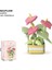 Romantik Çiçek Yapı Taşları Sonsuz Bonsai Ağacı Bahçeleri Mikro Tuğlalar Diy Saksı Bitkileri Model Yaratıcı Kids Kitleri Oyuncak Alt P1269 (Yurt Dışından) 1