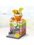 Mini Shop Market Street View Model Yapı Taşları Setleri Hamburger Restaurant Perakende Mağazası Yaratıcı Mimarlık Friend City 8755-3 Kutu Yok (Yurt Dışından) 1