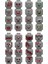 Sıcak 56PCS/LOT Mini Figür Yaratıcı Kafa Yüzler Gülmek Ağlamak Sevimli Yüz Ifadesi Tuğlalar Yapı Taşları Model N1018-25 (8p) (Yurt Dışından) 1