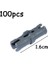 100PCS 2780 Sürtünme Yapı Backs Tuğla Konnektörü Teknik Aksesuarları Moc Parçaları Parçacıkları Birleştirme Toykolor 2780-DARK Gri (Yurt Dışından) 1