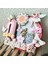 Peri Kızı, Bohem, Retro, Kelebek Temalı Kız Çocuk Doğum Günü Pasta Parti Süsü Cake Topper (24 x 21 cm ) 3