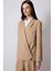 Vatkalı Kruvaze Blazer Ceket 2