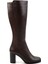 Kahve Leather Kadın Çizme K03208072103 1