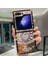 Samsung Galaxy Z Flip6 5g Elektro Kaplama Tpu + Kickstand'lı Pc Telefon Kılıfı (Yurt Dışından) 1