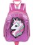 Unikorn Desen Pembe Tekerlekli Anaokulu Ve Kreş Sırt Çantası 1