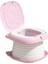 RJ101 Katlanabilir Abs + Pp Bebek Tuvalet Lazımlık Koltuğu, Bebek Seyahat Açık Kamp Için-Pembe (Yurt Dışından) 1