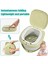 RJ101 Açık Hava Aktiviteleri Için Katlanabilir Abs+Pp+Pu Mat Bebek Tuvalet Seyahat Lazımlık Koltuğu-Yeşil (Yurt Dışından) 2