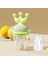Silikon Bebek Emziği Bebek Meyve Besleyici Bebek Diş Çıkarma Oyuncak Diş Kaşıyıcı (Bpa Içermez, Fda Sertifikası Yok)-Yeşil/l (Yurt Dışından) 1