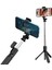 Üstün Kalite Selfie Kumandalı Bluetooth Selfie Çubuğu Tripod Ayaklı 4