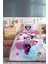 Minnie Mouse Happy Tek Kişilik Lisanslı Lastikli Çarşaf Çocuk Nevresim Takımı 0475 2