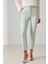 Mint Cep Detaylı Tam Kalıp Pantolon 2