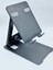Alüminyum Metal Stand Tutucu, Katlanabilir, Apple iPad, Tablet, E-Okuyucu 4-13 Inç ile Uyumlu, Siyah 4