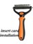 Cdy Combs,dog And Cat Deshedding Tool,dematting Comb For Pet,pet Hair Grooming,reduced Floating Hair,prevent Hair From Tangling Color:chendahaokakaijie (Yurt Dışından) 1