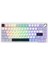 AK820 Max Plus Daydream Switch 3 Modlu Mekanik Oyun Klavyesi-8000 Mah Batarya RGB-Hot Swap (AK820 Max Plus - Mavi Beyaz - DayDream) 4
