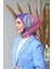 Yaz Işıltısı Koleksiyonu Soft Eşarp Pembe Mor 1190-12 3