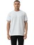Yatay Çizgili Waffle Bisiklet Yaka T-Shirt 1