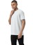 Yatay Çizgili Waffle Bisiklet Yaka T-Shirt 3