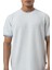 Yatay Çizgili Waffle Bisiklet Yaka T-Shirt 5