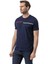 Baskılı Bisiklet Yaka T-Shirt 2