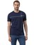 Baskılı Bisiklet Yaka T-Shirt 1