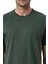 %100 Pamuk Bisiklet Yaka T-Shirt 5