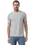 Yatay Çizgili Bisiklet Yaka T-Shirt 1