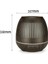 400ML Hollow-Out LED Nemlendirici Ahşap Tahıl Hava Temizleme Cihazı Aromaterapi Makinesi Renkli LED Işık Ile Otomatik Alkol Püskürtücü, Fiş Özellikler:ab Fişi (Koyu Kahverengi) (Yurt Dışından) 2