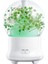 ML-824 100ML Gypsophila Çiçekleri Aromaterapi Difüzör Hava Nemlendirici, Ofis / Ev Için Renkli LED Işık Ile (Yeşil) (Yurt Dışından) 2