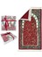 Arabic Mescid-I Nebevi Ravza Şönil Seccade Set 1