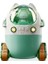 MJ066 220ML Taşınabilir Masaüstü Sevimli Karikatür Tank Araba Hava Nemlendirici, LED Işıklı, Model: USB (Yeşil) (Yurt Dışından) 1
