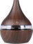 300 ml USB Elektrikli Aroma Hava Difüzörü Ahşap Ultrasonik Hava Nemlendirici Uçucu Yağ Aromaterapi Serin Mist Maker (Düz Ağız Derin Ahşap Tahıl) (Yurt Dışından) 1