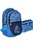 Erkek Çocuk Beslenmeli Suya Dayanıklı 4 Bölmeli Okul Sırt Çantası Rlx1350mavıfutbol 1