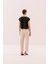 Önü Fermuarlı Kolsuz T-Shirt Siyah Y2523820_001 3