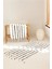 In Lines 2’li Takım Banyo Paspası %100 Pamuk 40X60 + 60X90 Siyah Çizgili 1