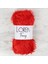 Loren Furry Kırmızı El Örgü Ipi - RF025 - 34053 1