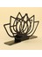 Loren Home Lotus Siyah Metal Peçetelik 2
