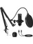 BM-800 Si̇yah Podcast Ti̇ktok Youtube Yayinci Condenser Mi̇krofon Seti̇ 1