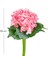 Yapay Çiçek Islak Dokulu Ortanca Buket Pembe 26 cm . 4