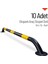 Boru Tip Otopark Araç Stoperi – 10'lu Set | 60 mm Dayanıklı Park Demiri 1