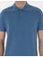 Erkek Koyu Mavi Regular Fit %100 Pamuk Polo Yaka Basic Tişört 50306449-VR032 6