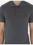 Erkek Antrasit Slim Fit %100 Pamuk Polo Yaka Basic Tişört 50306448-VR006 6
