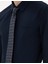 Erkek Lacivert Slim Fit Uzun Kollu Basic Gömlek 50307297-VR033 6